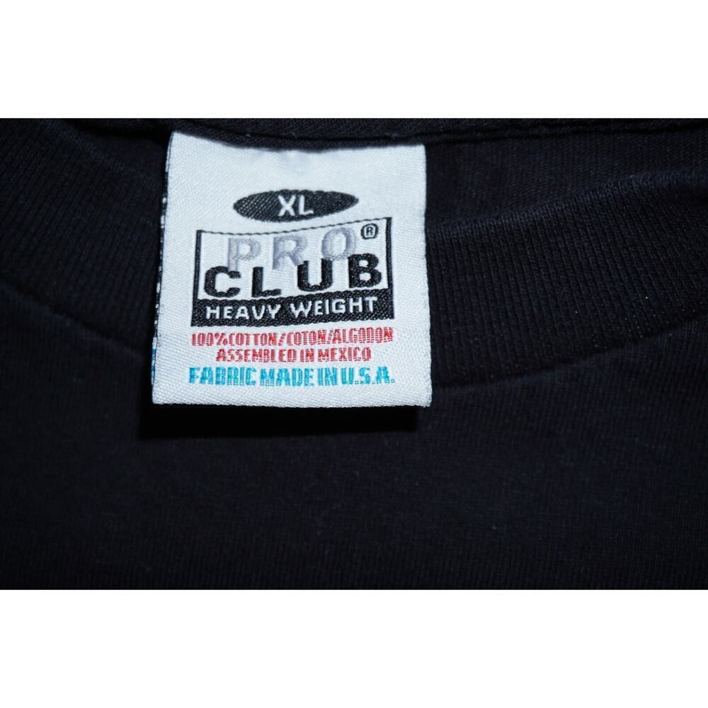 Vintage Tupac Pro Club Rap Tee – XL – 90s Hip-Hop Graphic Shirt – Front & Back - Picture 3 of 4